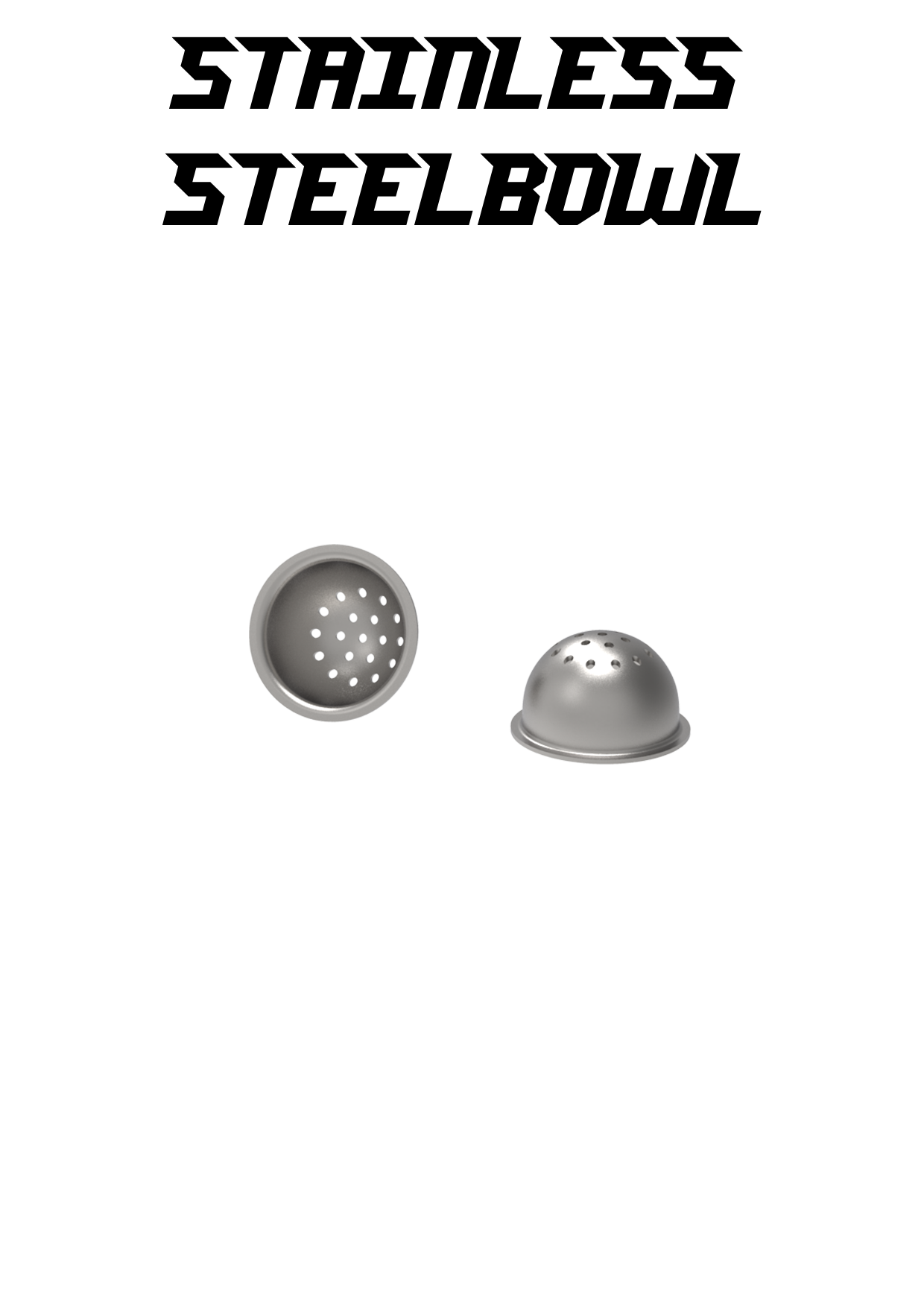 Edelstahlsieb (2er-Pack)