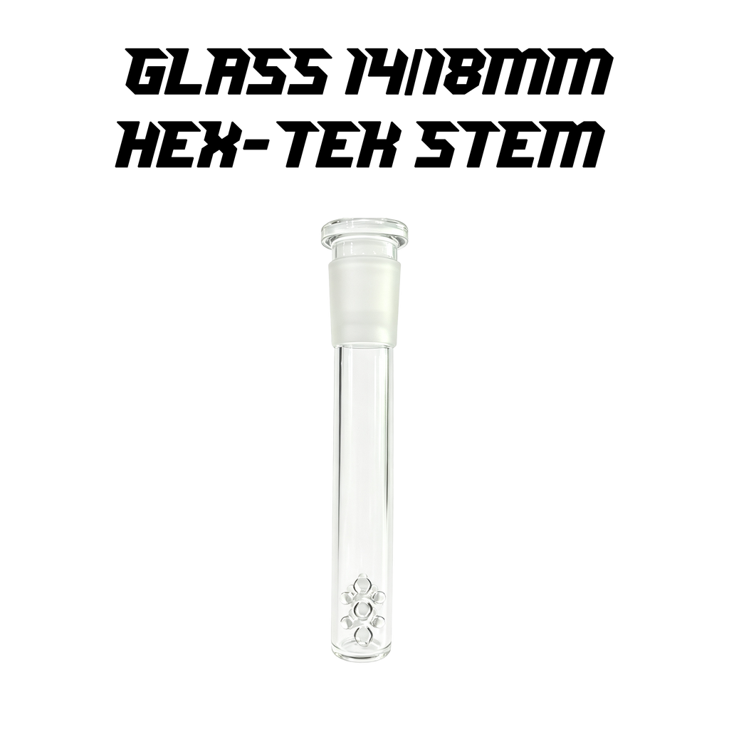 Glass 14/18mm Hex-Tek Stem