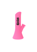 PieceMaker Kali glow in the dark miss pinky silicone bong water pipe with stainless steel bowl and spill-proof cap