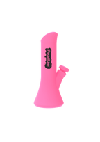 PieceMaker Kali glow in the dark miss pinky silicone bong water pipe with stainless steel bowl and spill-proof cap